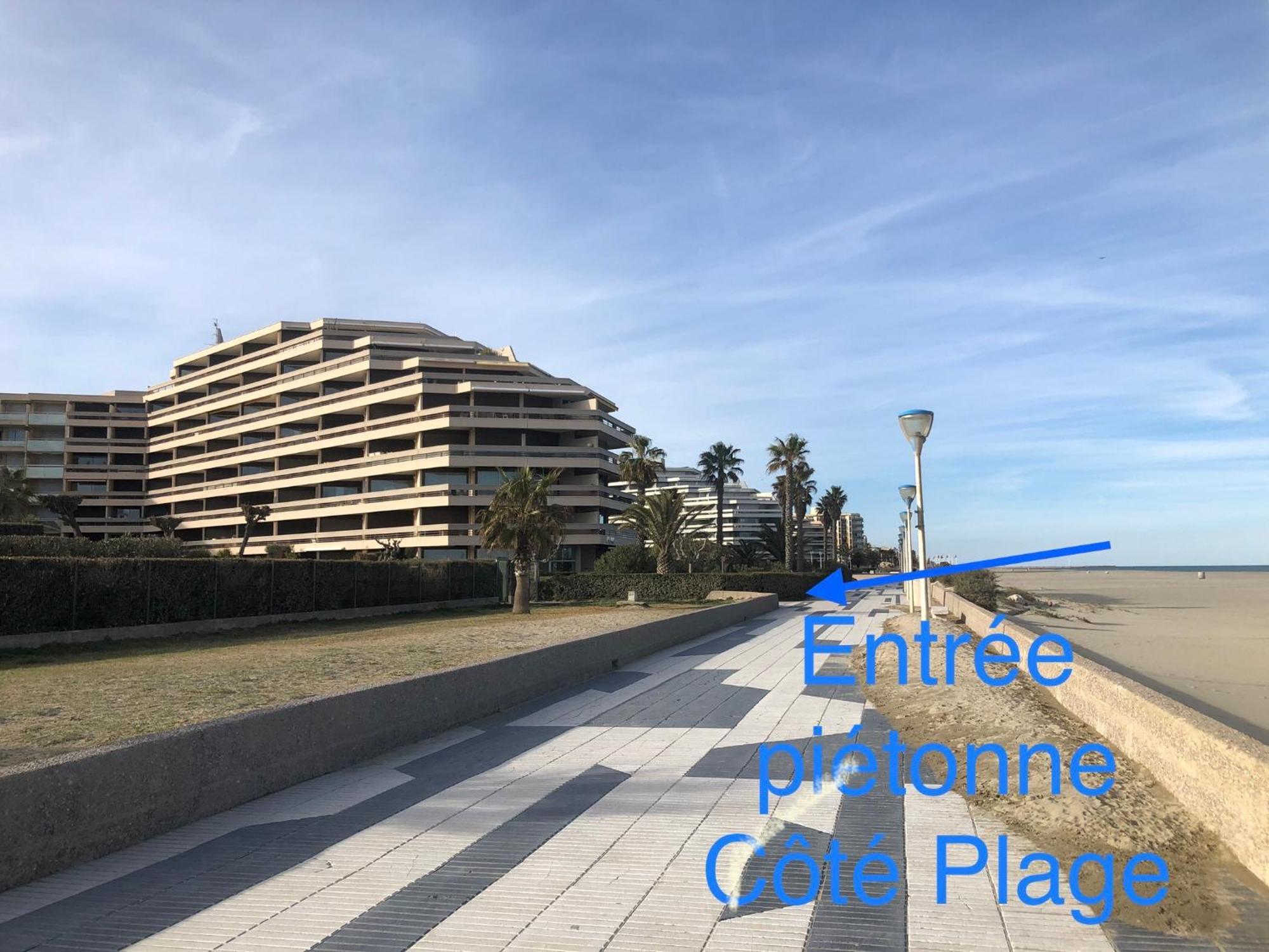 Le Jardin De La Plage - T2 - Terrasse Jardin 30M2 - Piscine - Clim- Wifi -Parking Canet-en-Roussillon Eksteriør bilde
