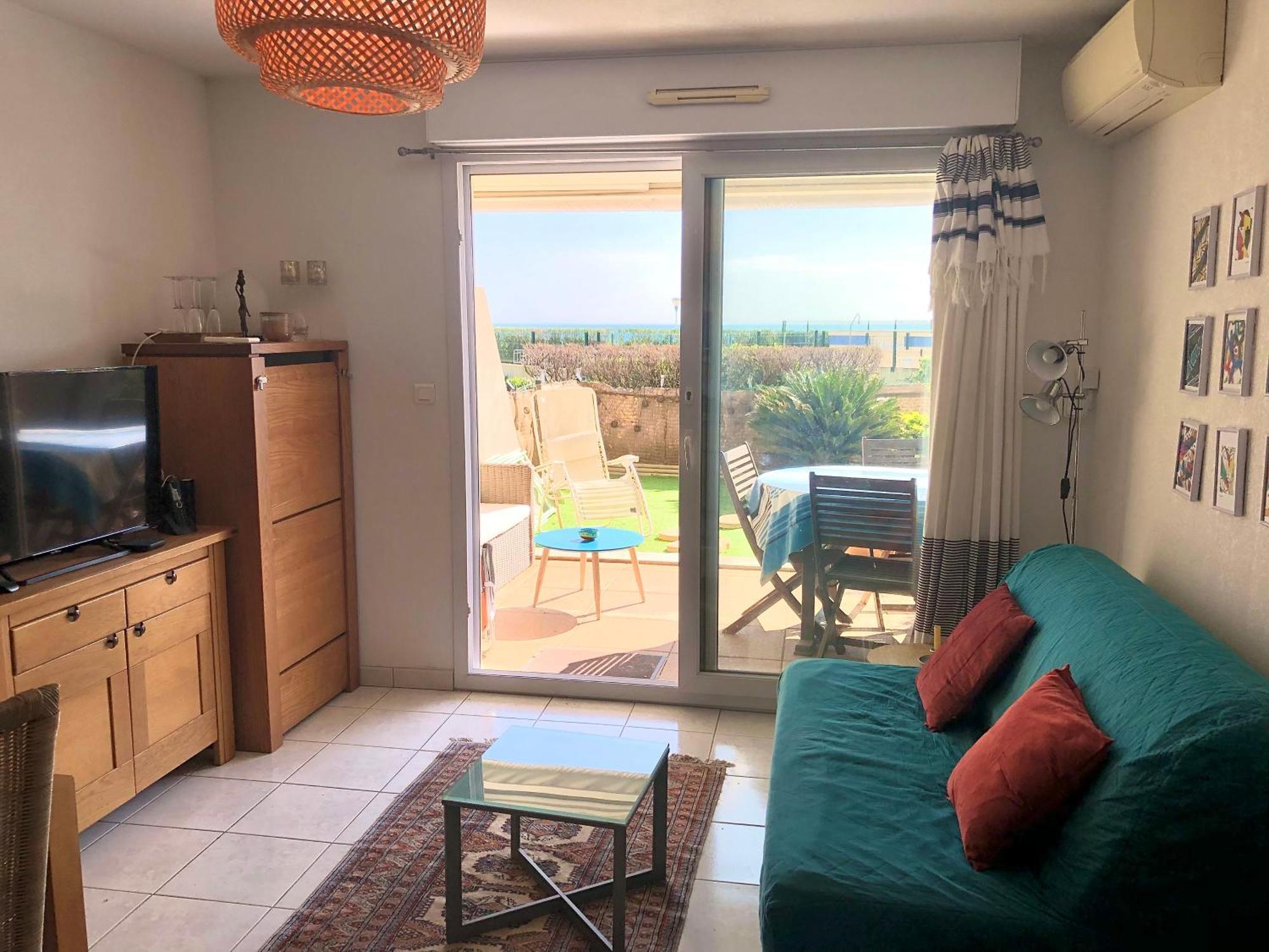Le Jardin De La Plage - T2 - Terrasse Jardin 30M2 - Piscine - Clim- Wifi -Parking Canet-en-Roussillon Eksteriør bilde